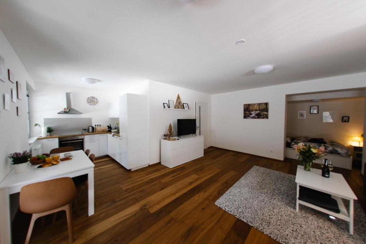 Apartmán s nádherným výhledem v centru Harrachova Exterior foto